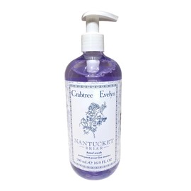 Crabtree & Evelyn Nantucket Briar Hand Wash 16.9 fl oz Pump Bottles, Pack of 2 (2)