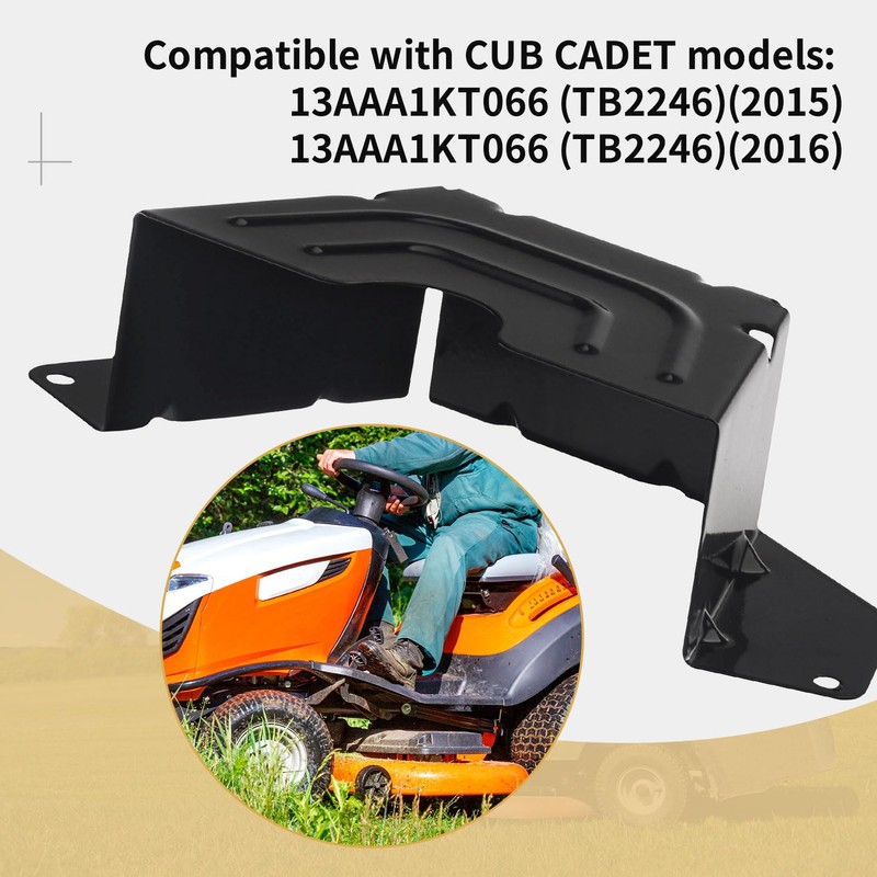 BERPSE 783-08547-0637 46" Deck Belt Cover Compatible with MTD 13AAA1KT066