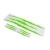 2Pcs Car Hood Cover Sticker Claw Mark Style Universal Engine