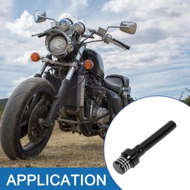 A ABSOPRO ATV Dirt Bike Breather Tube Gas Fuel Tank Cap Cover Air Vent Hose Aluminum Alloy Black
