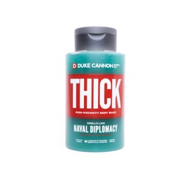 Duke Cannon Supply Co. THICK High-Viscosity Body Wash for Men - Smells Like Naval Supremacy, 17.5 Fl Oz