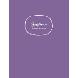 Scripture Mapping Notebook Purple Softcover
