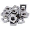 M3 (3mm) Square Nut - Stainless Steel (A2) (Pack of
