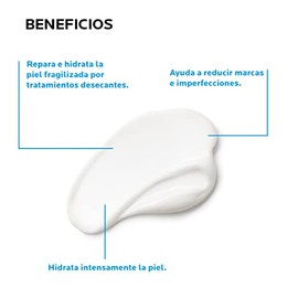 La Roche-Posay Effaclar H Iso-Biome Crema Hidratante Anti-Imperfecciones Calmante Reparadora para Piel Grasa con Imperfecciones y Fragilizada, Rápida 