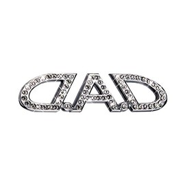 Garson DAD Jewelry Emblem Crystal Large Size SA723-01 SA723-01 D.A.D