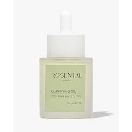 Rosental Organics Face Yoga Drops - Regenerating Face Oil Suitable for Massage and Gua Sha - Vegan, No Silicones, Made in Germany (Kukui Nut)