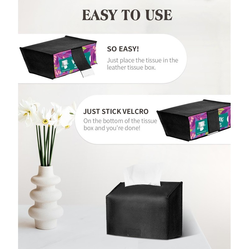 Livelab Paper Towels Cover Compatible with Kleenex Disposable Paper Hand