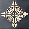Wooden Ornament - Crafts and Decoration (18 x 18 cm,
