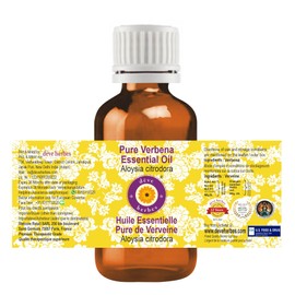 Deve Herbes Pure Verbena Essential Oil (Aloysia citrodora) Natural Therapeutic Grade Steam Distilled 2ml (0.06 oz)
