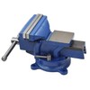 mitoharet 5-Inch Bench Vises with Anvil Swivel Locking Base Table