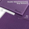 Rodillera de Yoga, Cojín para Ejercicio, Rodillera Plegable, 1/2" de