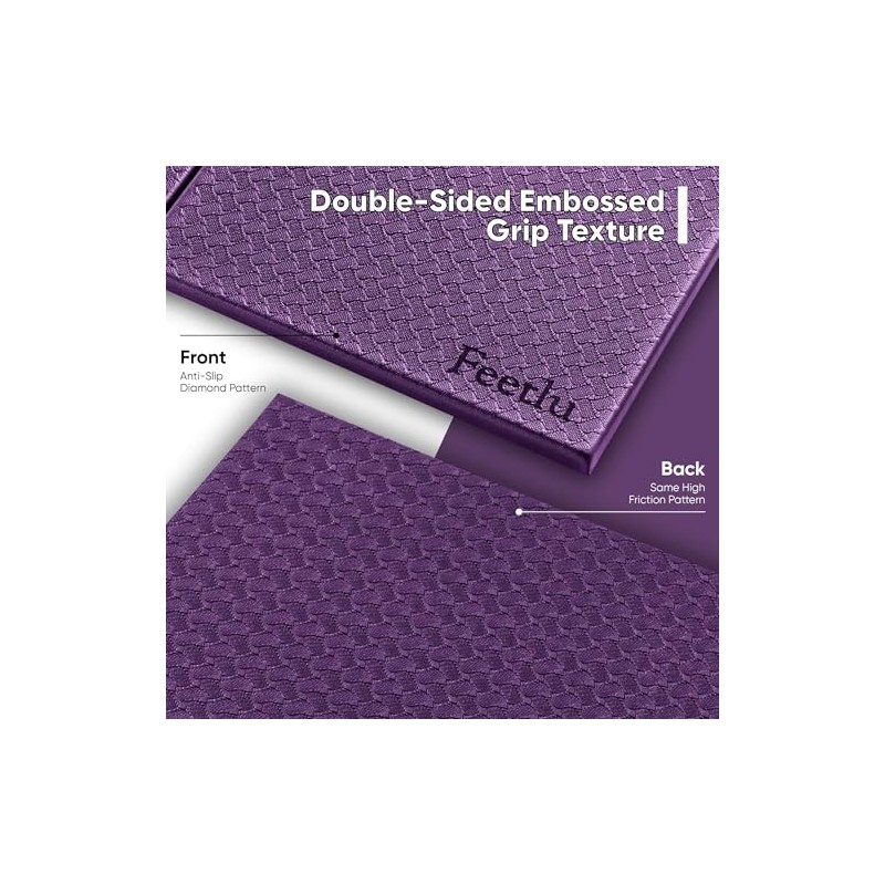 Rodillera de Yoga, Cojín para Ejercicio, Rodillera Plegable, 1/2" de