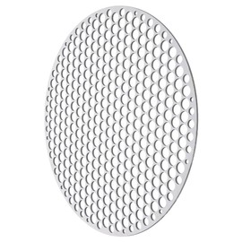 iplusmile Stainless Steel Round Grill Mesh BBQ Net for Outdoor Grilling Non Stick Barbecue Mat for Cooking Meat Vegetables for Picnics and Camping