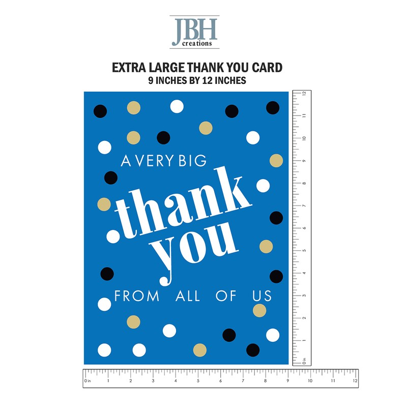 Big Dot Jumbo Thank You Card - Extra Large 9