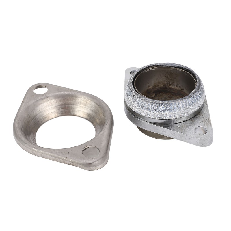2.5in Donut Gasket with 2pcs Exhaust Manifold Flange for 2