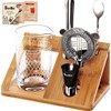 Barillio Crystal Cocktail Mixing Glass Set - 20 Oz Weighted