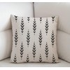 Swono Ikat Chevron Decorations Pillow Cover Boho Farmhouse Decor Throw