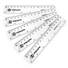 6 Inch / 15cm Rulers - Shatter Resistant - Pack