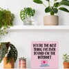 Funny Love Sign Decor Pink You Are the Best Thing