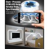 White COB Led Strip Lights 65.6FT/Roll with Dam-Process 6500K 24V