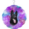 Black German Sheperd Wind Spinner | Windspinner | Dog Lover