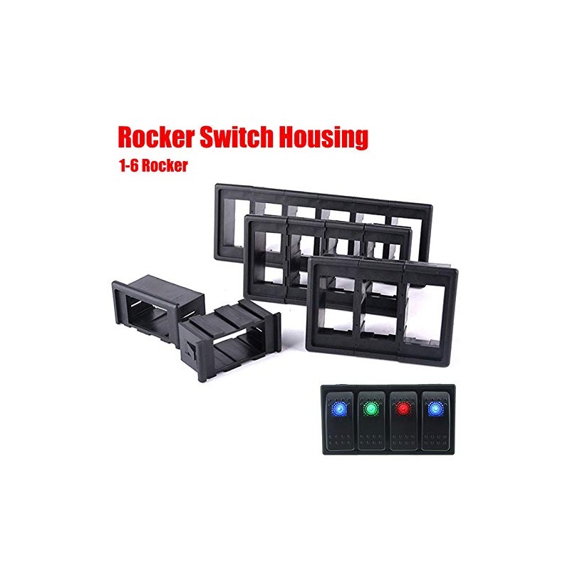 Rocker Switch Panel Switch Holder Housing Kit