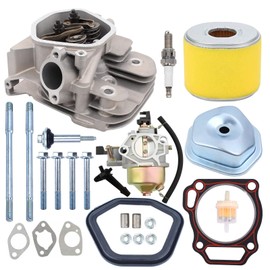 Kacarber Cylinder Head Kit Compatible with Honda GX340 GX390 11HP 13HP Engine and Power with Carburetor