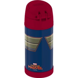 THERMOS FUNTAINER 12オンス ステンレススチール キッズボトル キャプテンマーベル