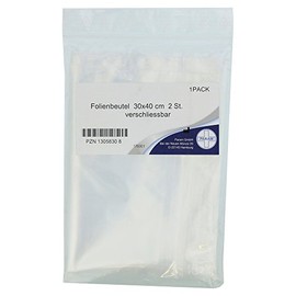 FOLIENBEUTEL Lockable 30 x 40 cm for dressing