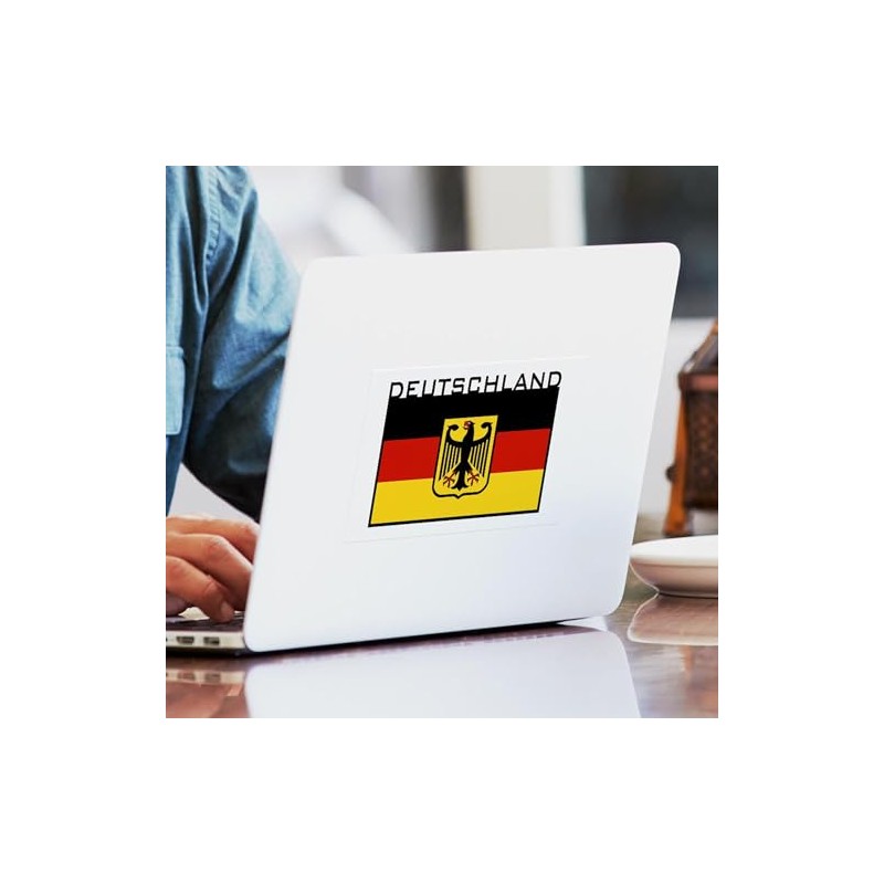 CafePress Deutschland Flag Rectangle Sticker Rectangle Bumper Sticker Car Decal