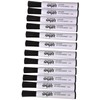 School Smart Dry Erase Marker, Low Odor, Chisel Tip, Black,