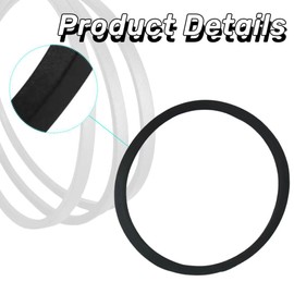 592951801 54 Inch Deck Belt for Husqarna Z254F Replacement Belt Zero Turn Lawn Mower with 54" Decks Replace 592 95 18-01(1/2" x 152")