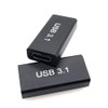 YFFSFDC USB-C Female to USB-A Female Converter Adapter, Type-C Female