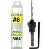FTG USA Countersink Drill Bit for Wood with Tapered Drill