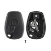 2PCS 2 Buttons Car Key Fob Case For Renault Twingo