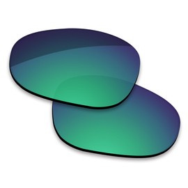 Acefrog 1.4MM Thick AR Coated Polarized Replacement Lenses for Oakley Straight Jacket 2007 Sunglasses - Moss Green
