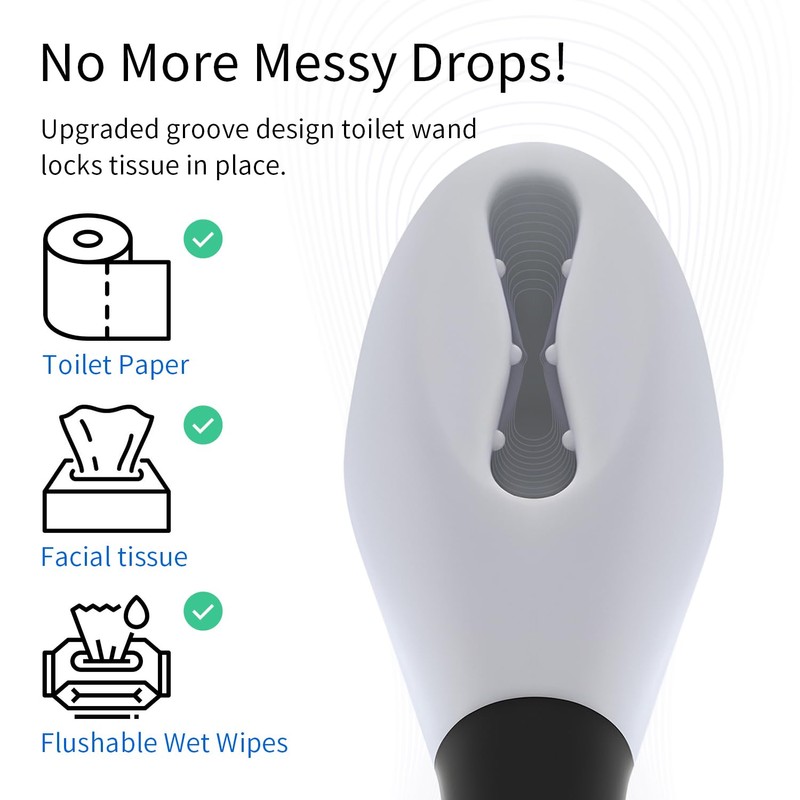 ANNND Bottom Buddy Wiping Aid – Upgraded Toilet Tissue Aids