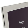 Hampton Frames WOBURN 6x8 (15x20cm) Silver Picture Photo Frame Glass
