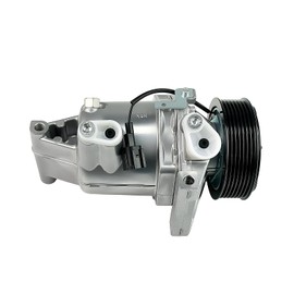 VrooDrive AC Compressor with Clutch for 2012-2019 For Nissan Versa 1.6L 2014-2019 For Nissan Note 1.6L | Rapid Cooling Air Conditioning Compressor & Precision Fit