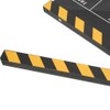 Acrylic 30x25cm Clapperboard Director Movie Clappers Film and Television Photography