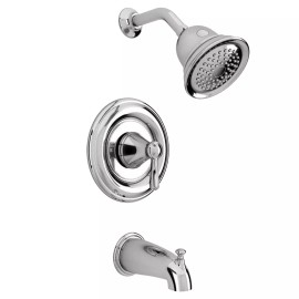 American Standard Marquette Marquette Anti-Scald Pressure Balance Tub & Shower Set Chrome