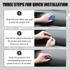 Yourkar 5 PCS Car Dashboard Mini Hooks, Multifunctional ABS Vehicle