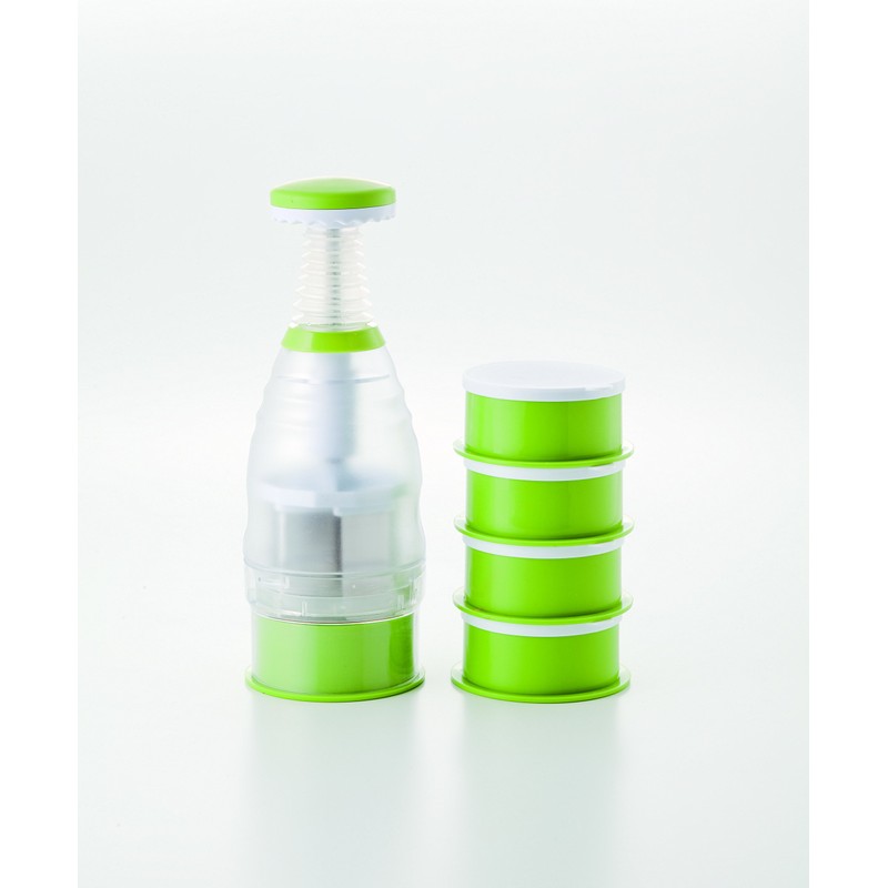 Giaretti Chopper, Green Chopper, Diameter 3.7 x Height 10.2 inches