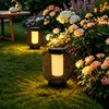 Solar Lanterns Outdoor Waterproof Garden Decor Gifts for Women Mom