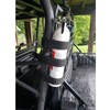 UNIGT Universal UTV Roll Bar Fire Extinguisher Holder Compatible with