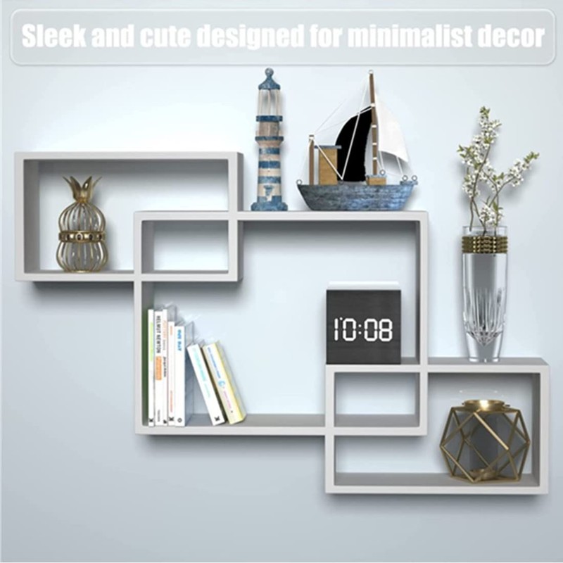Socobeta Alarm Clock Digital Clock Wooden Electronic Clock with LED