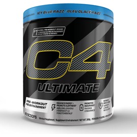 Cellucor C4 Ultimate Icy Blue Razz Pre Workout Powder 20 Servings 368g