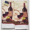 Unbranded 2 SAME PRINTED KITCHEN TOWELS(15"x25"