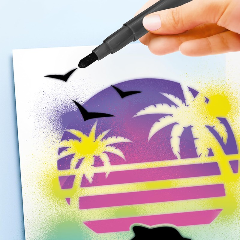 CANAL TOYS Airbrush Art Mini Poster Kit (11015)