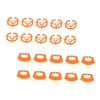 CIYODO 10pcs Livestock Nose Clips Calf Weaning Ring Plastic Calf